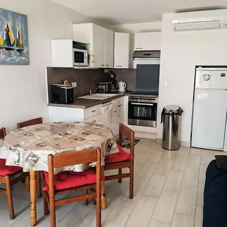 Antigua - 3 Pieces Climatise Au Rez-de-chaussee A - Cap Coudalere Mae-3433 شقة *